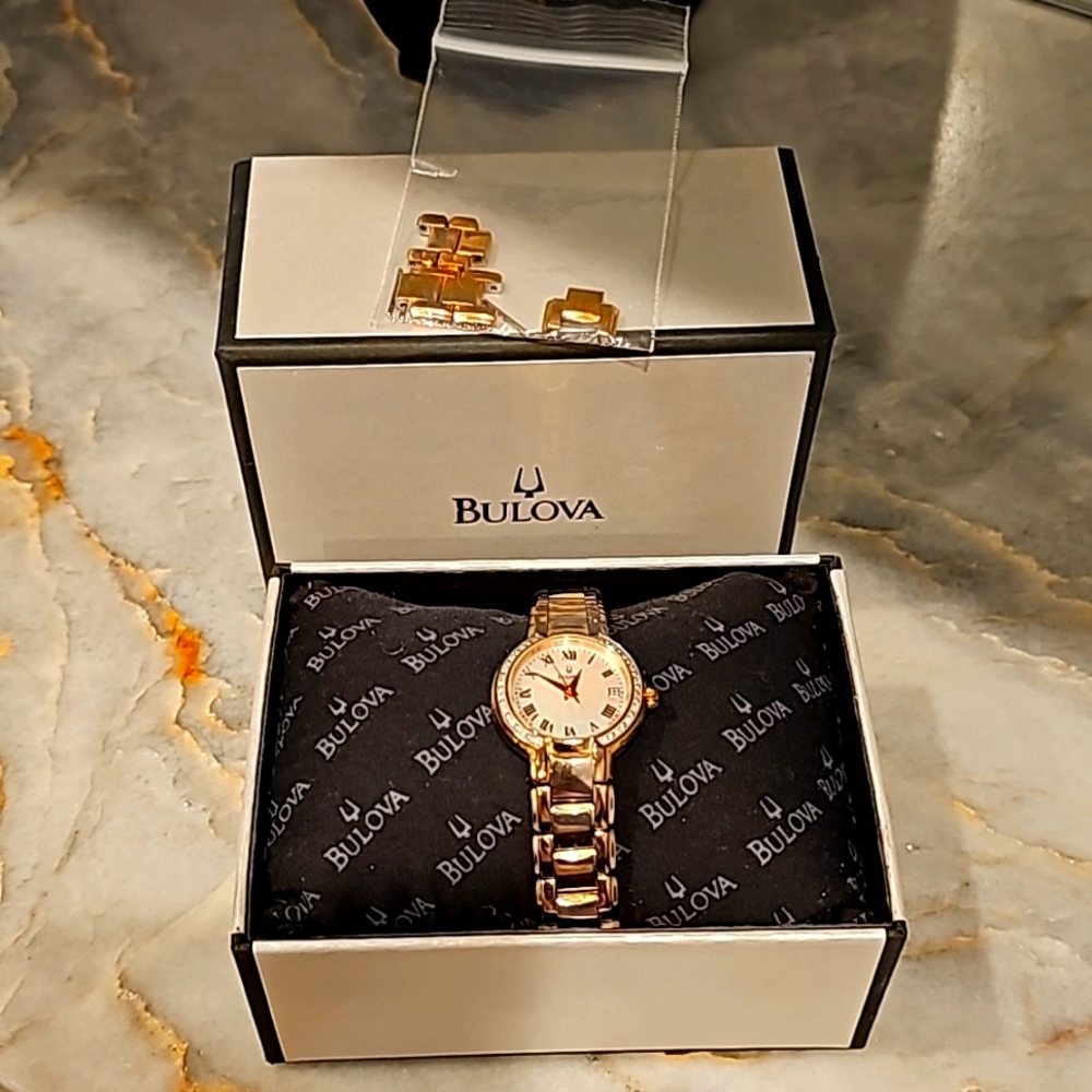 Bulova Gold Ladies Watch